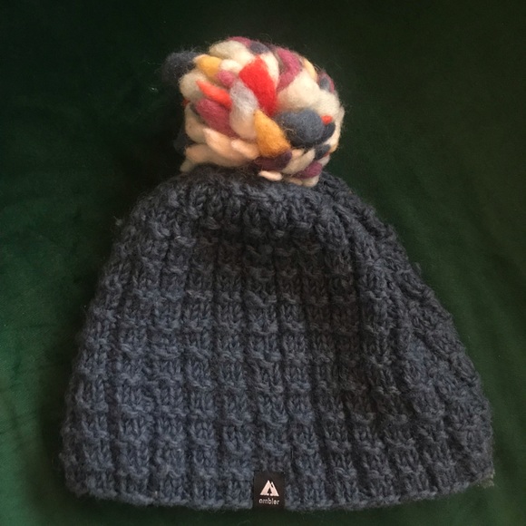 Blue wool Ambler toque - Picture 1 of 6
